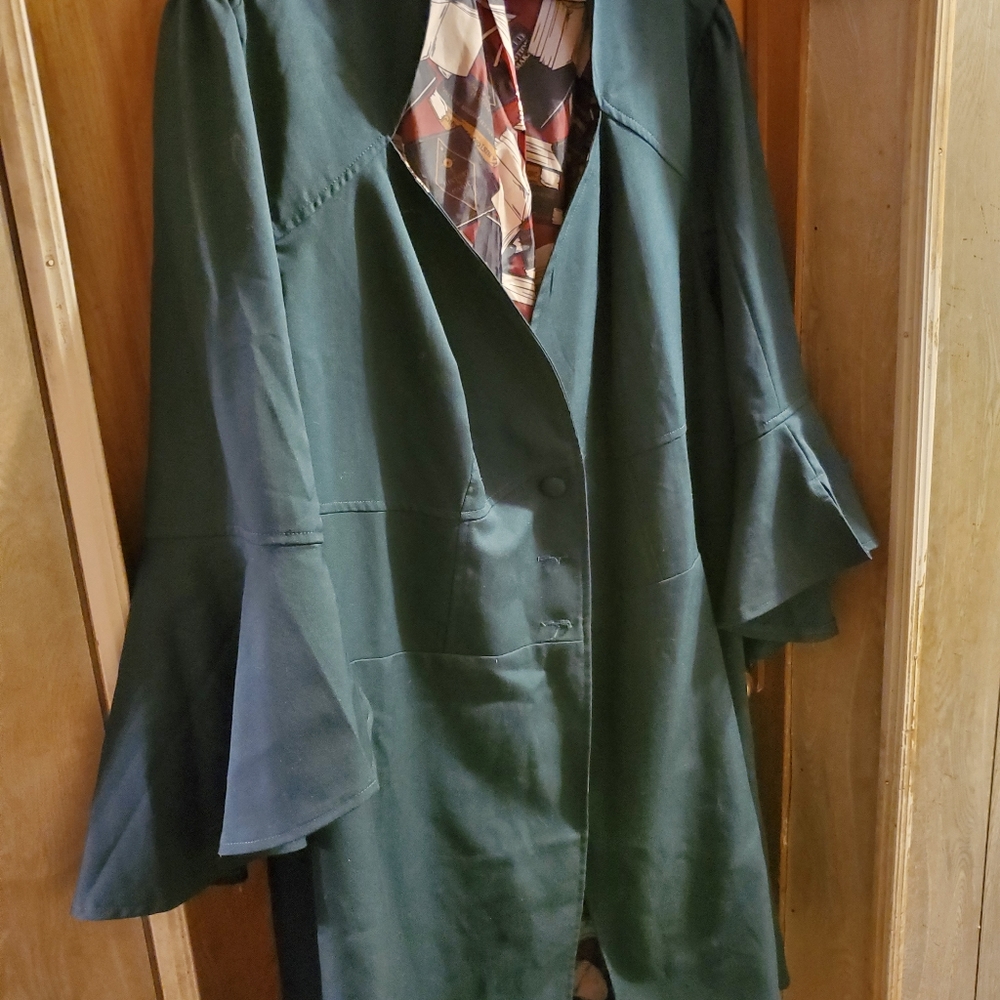 Green Torrid Harry Potter coat